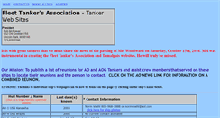 Desktop Screenshot of fleettankerassociation.com